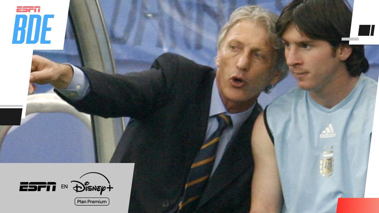 Pekerman y el recuerdo del debut de Messi en el Mundial 2006