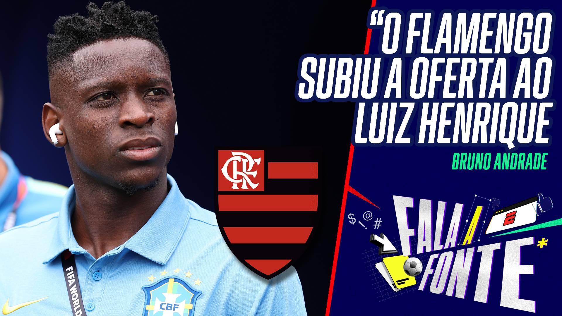 Flamengo abre o bolso e apresenta oferta milionária por Luiz Henrique; VEJA detalhes