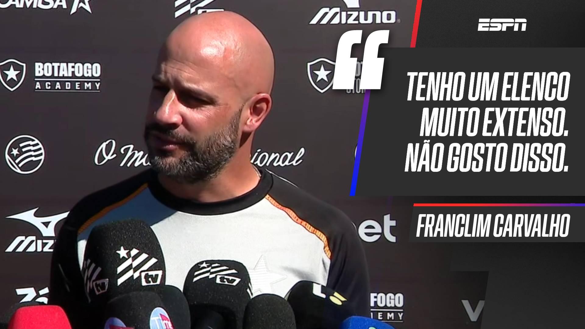Técnico do Botafogo revela quantos reforços pediu ao clube: 'Se forem os que eu quero...'