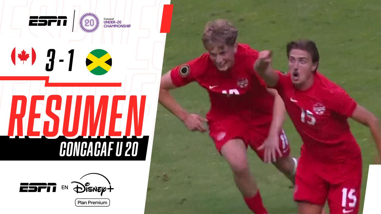 Canadá le ganó a Jamaica y se metió en semis de la CONCACAF U 20