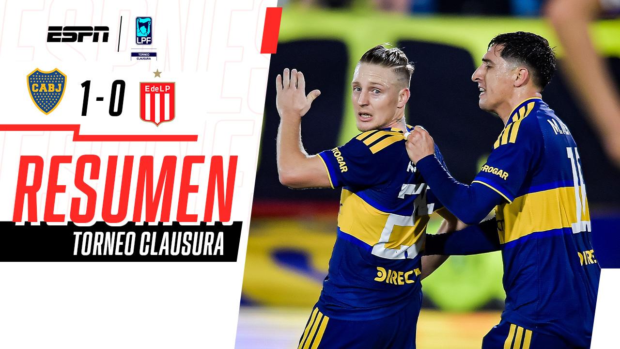 Boca fue más que Estudiantes y se impuso 1-0 en el Ducó