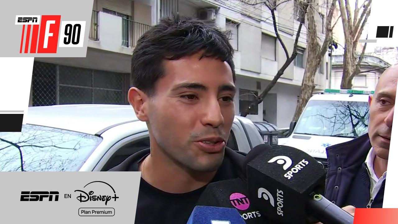 Ortega en su llegada a River: "Estoy disponible para jugar"