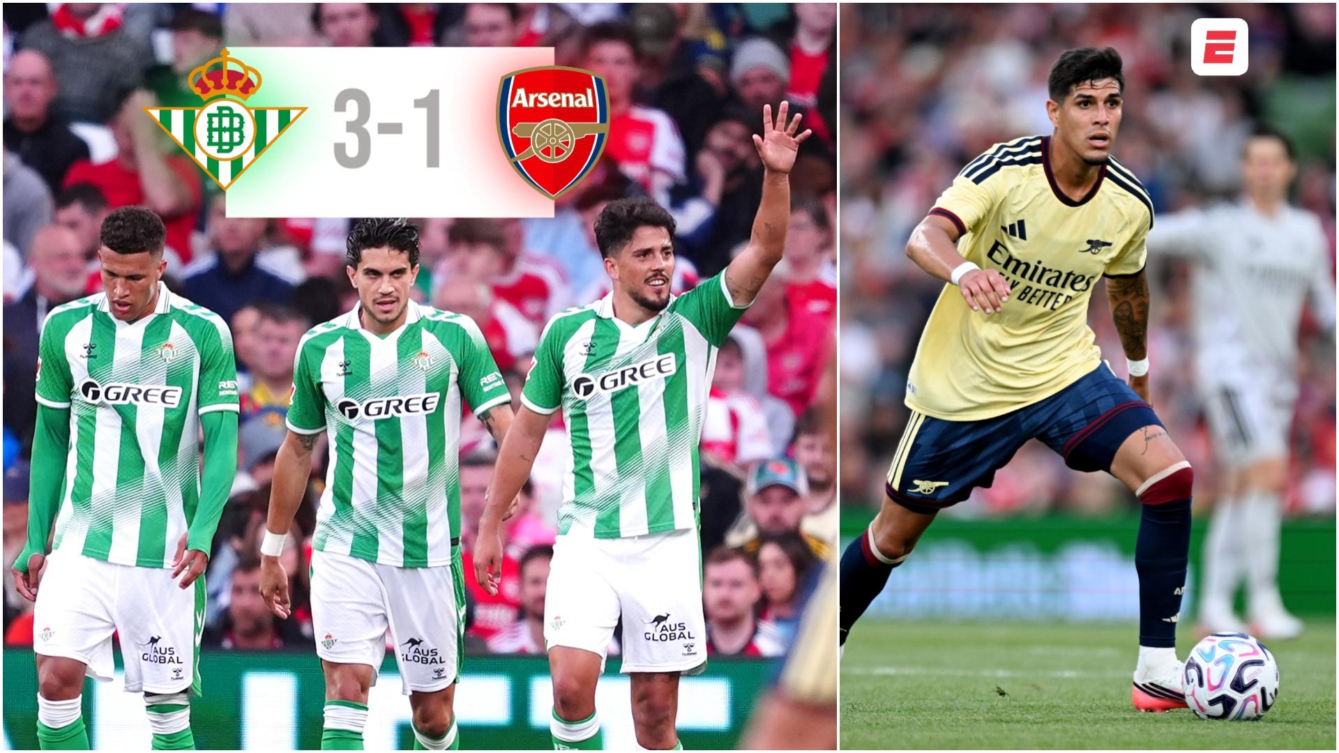 Betis derrotó al Arsenal en Dublín