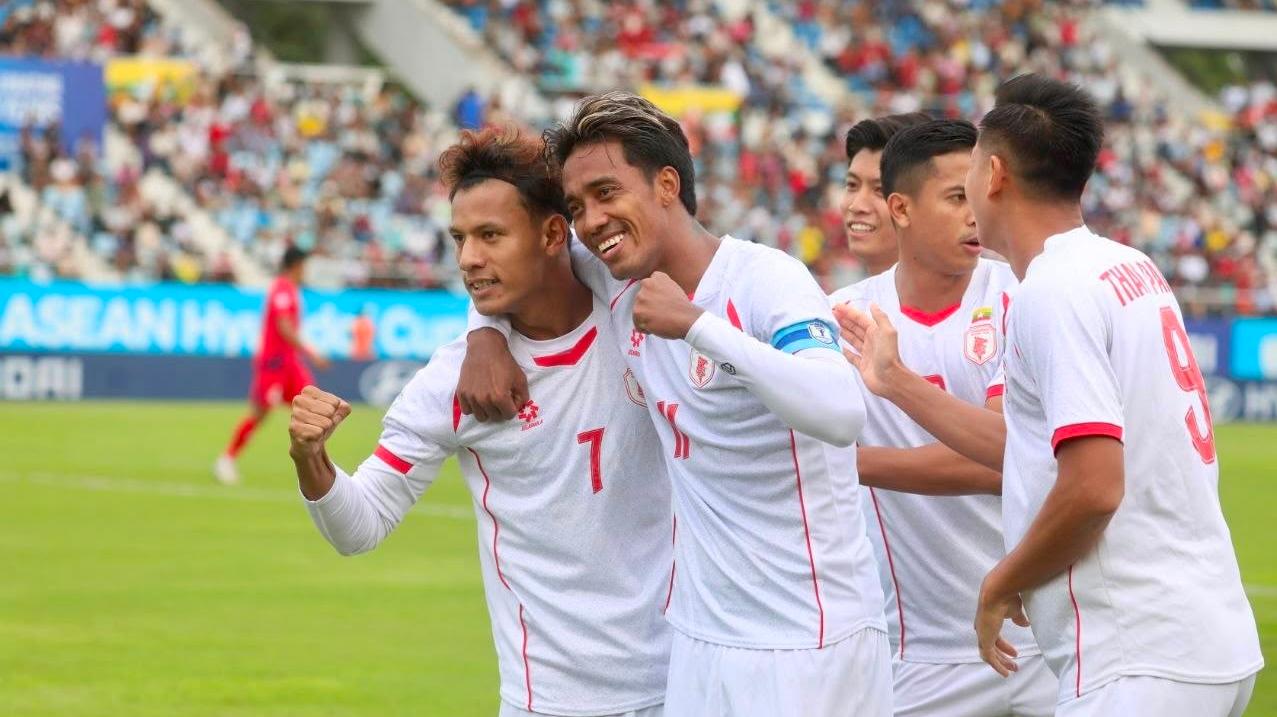 Myanmar stay in the hunt in nine-goal thriller against Laos