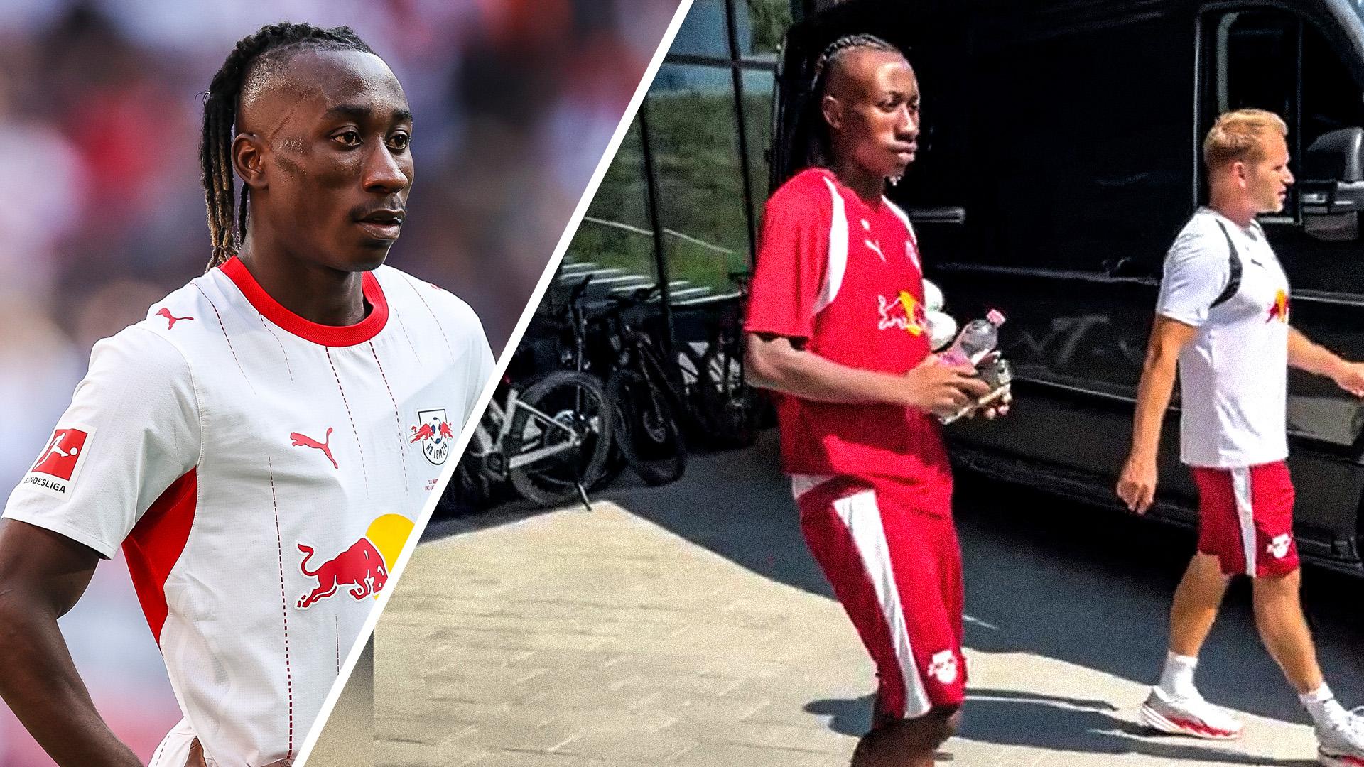 Yan Diomandé trains with RB Leipzig amid Real Madrid links