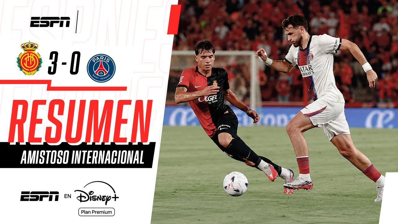 ¡Mallorca golea al PSG! El recién descendido de Liga de España derrota al Bicampeón europeo