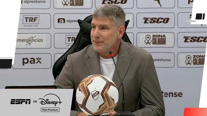 Martín Palermo: "Estaba convencido y decidido de volver a Platense"