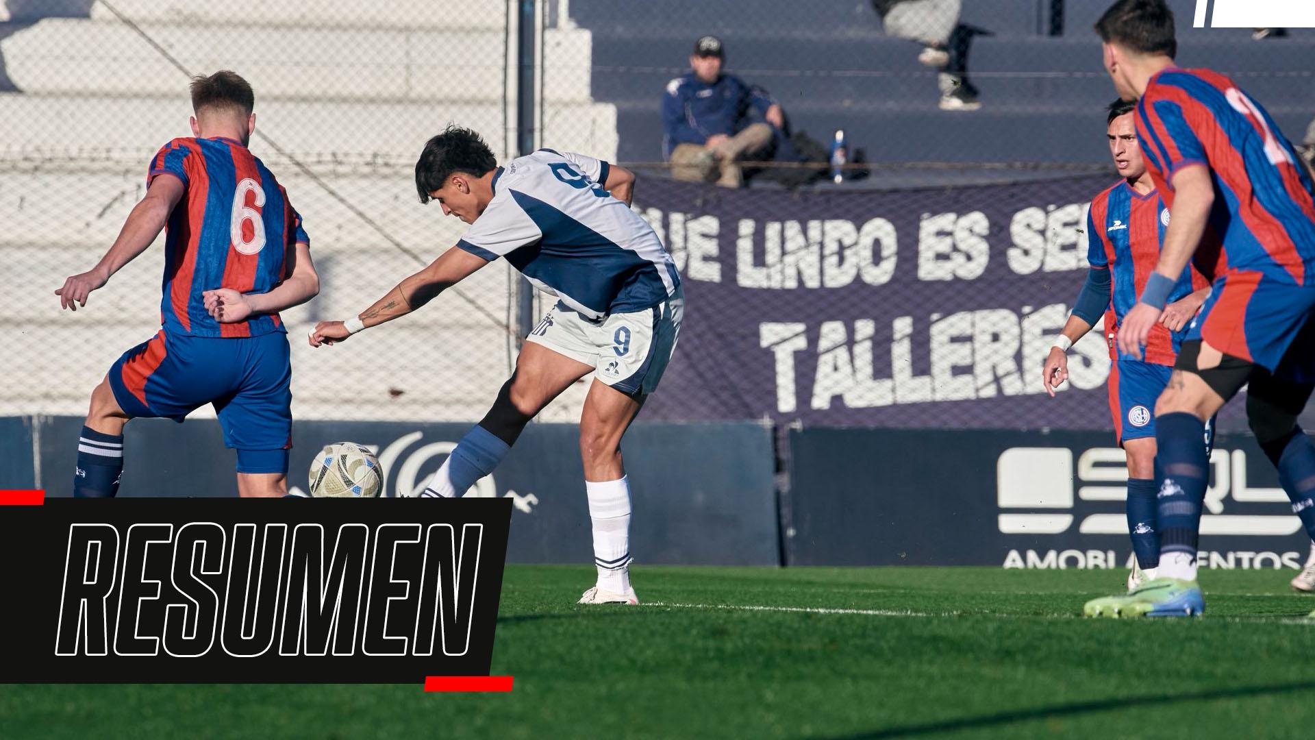 Talleres y San Lorenzo repartieron puntos en el Torneo Proyección