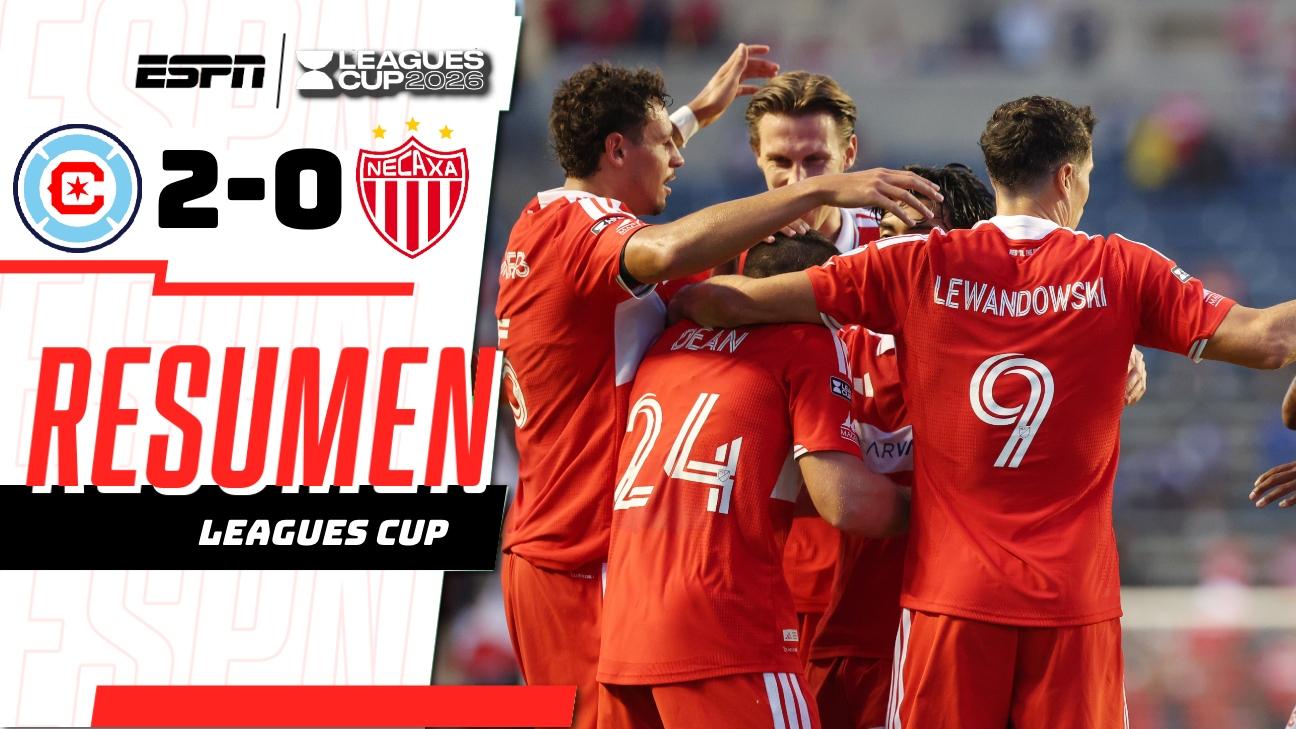 Chicago Fire domina 2-0 a Necaxa y estrena su cuenta en la Leagues Cup