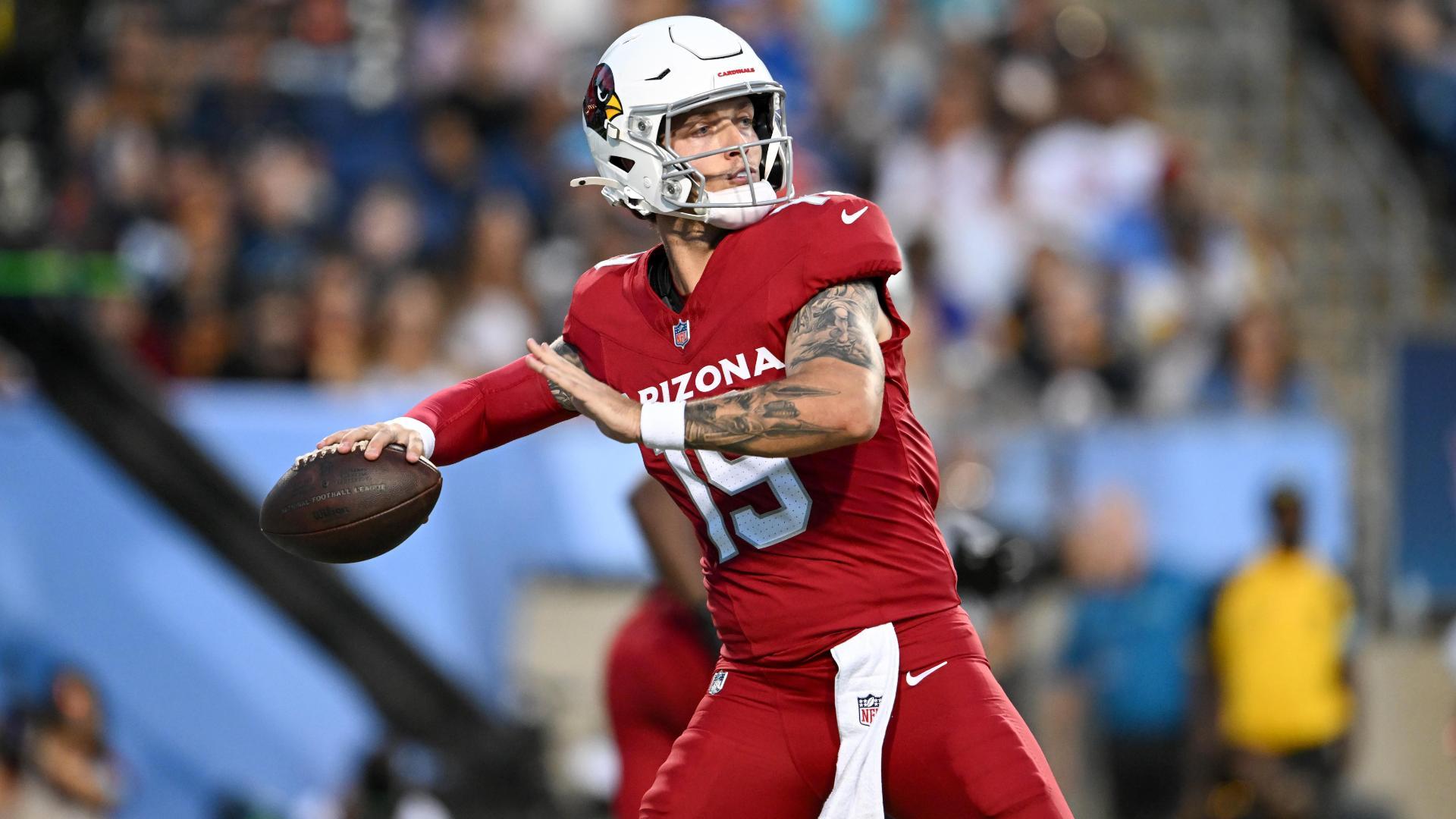 ¡Larry Fitzgerald queda impresionado con el pase de Carson Beck!