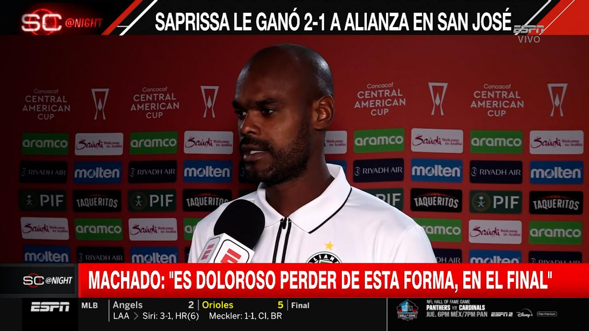 Adolfo Machado: "Ha sido un despiste que tuvimos en la zona baja"