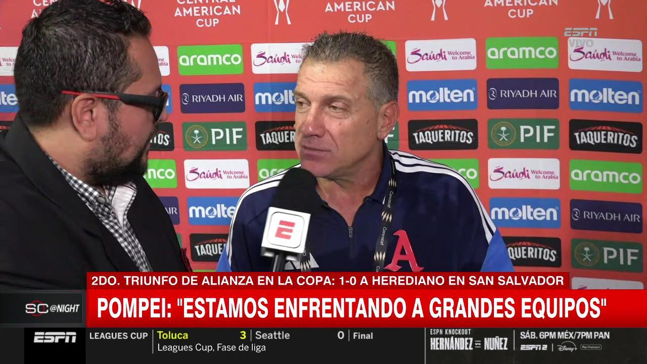 Roberto Pompei: "Son tres partidos nada más, todavía no hemos ganado nada"
