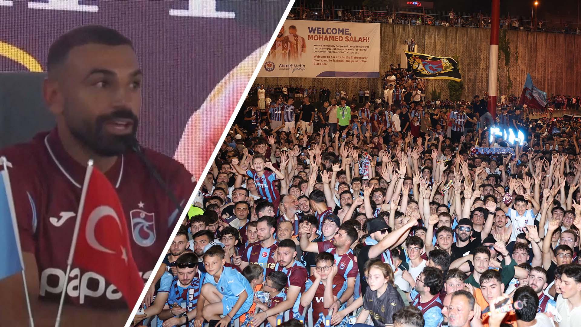 Salah: Trabzonspor welcome unlike anything I've experienced