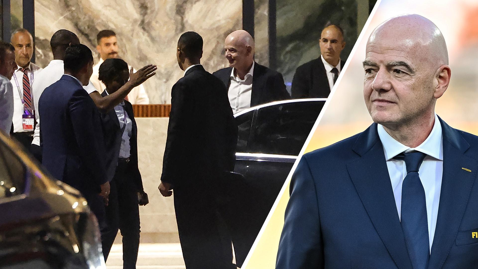 Infantino attends WAFCON amid FIFA controversy