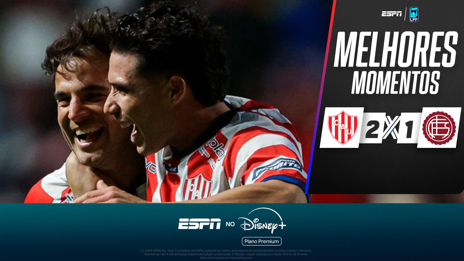 Unión Santa Fe 2 x 1 Lanús no Campeonato Argentino: veja os melhores momentos
