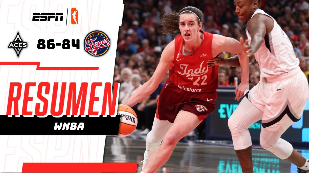 Las Vegas Aces ganan en la prórroga con triple sobre la chicharra