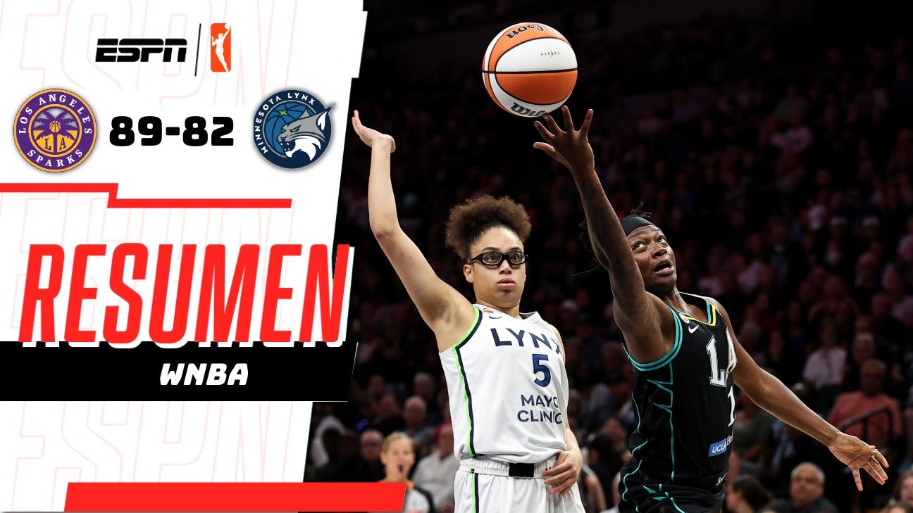 Los Angeles Sparks remontan ante Lynx