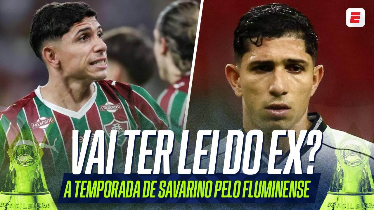 Vai ter lei do ex no clássico? A temporada de Savarino, ex-Botafogo, pelo Fluminense