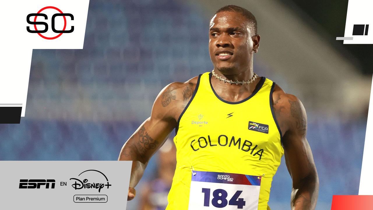 Ronal Longa revela secretos para la velocidad en la pista de 100 metros