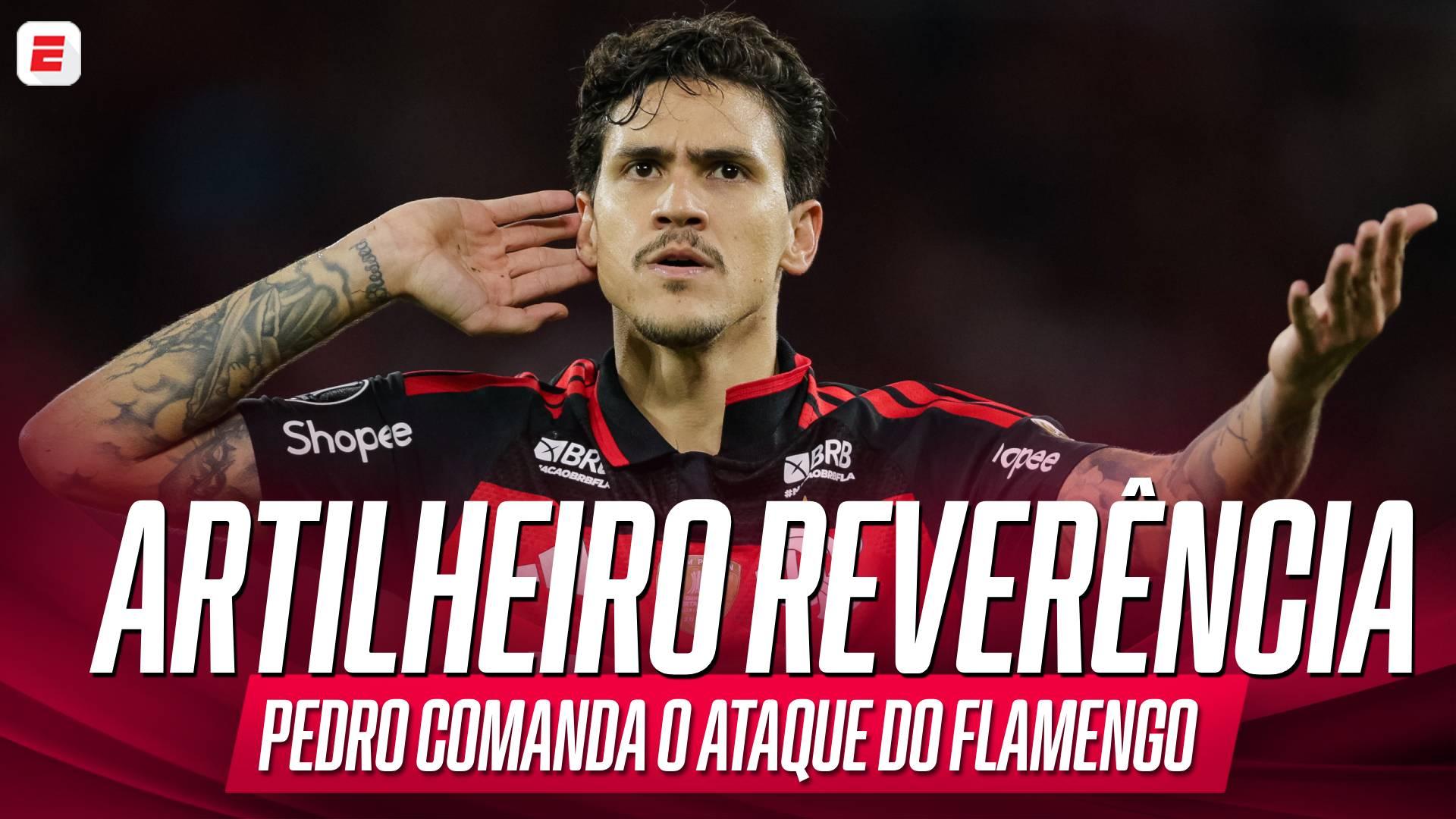 Pedro é a principal esperança de gols do Flamengo para reencontrar o caminho das vitórias no Brasileirão; VEJA gols do atacante