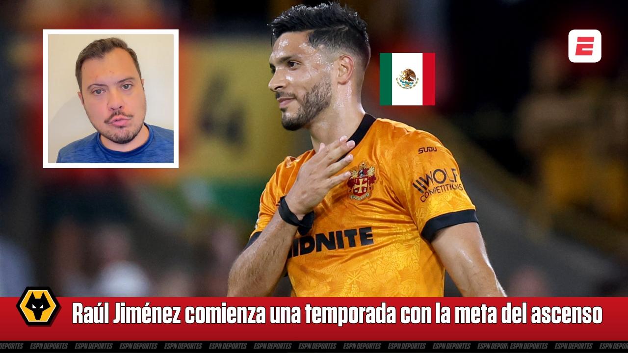 Raúl Jiménez comienza una temporada con la meta del ascenso