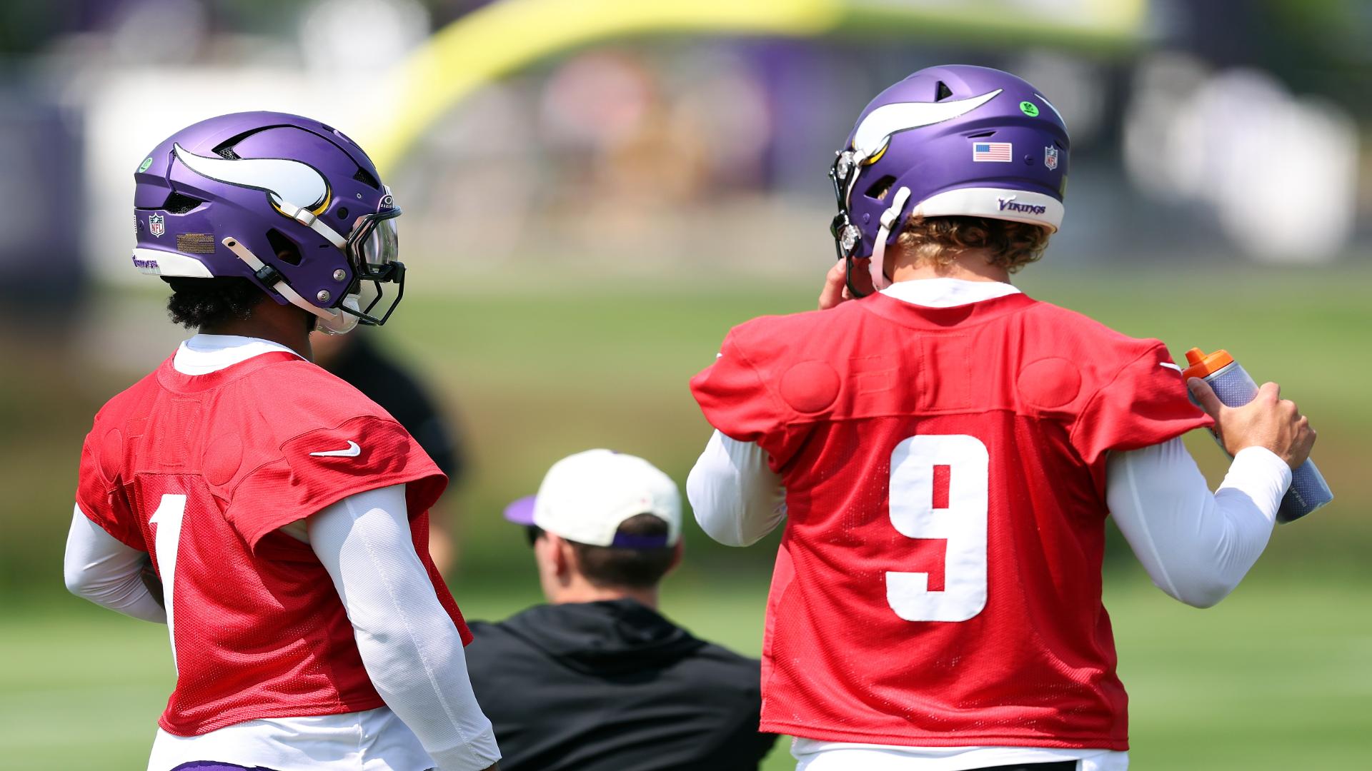 Vikings' starting QB picture becoming clearer
