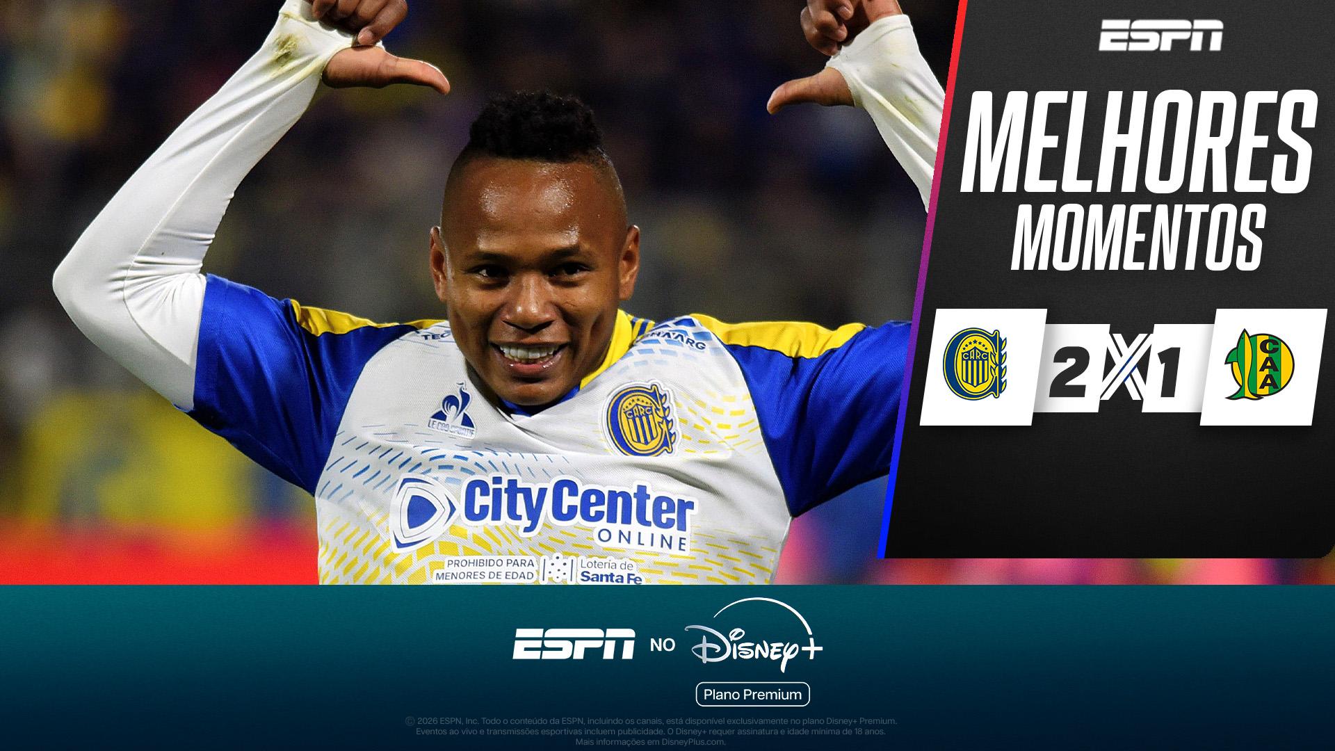 Rosario Central 2 x 1 Aldosivi no Campeonato Argentino: veja os melhores momentos