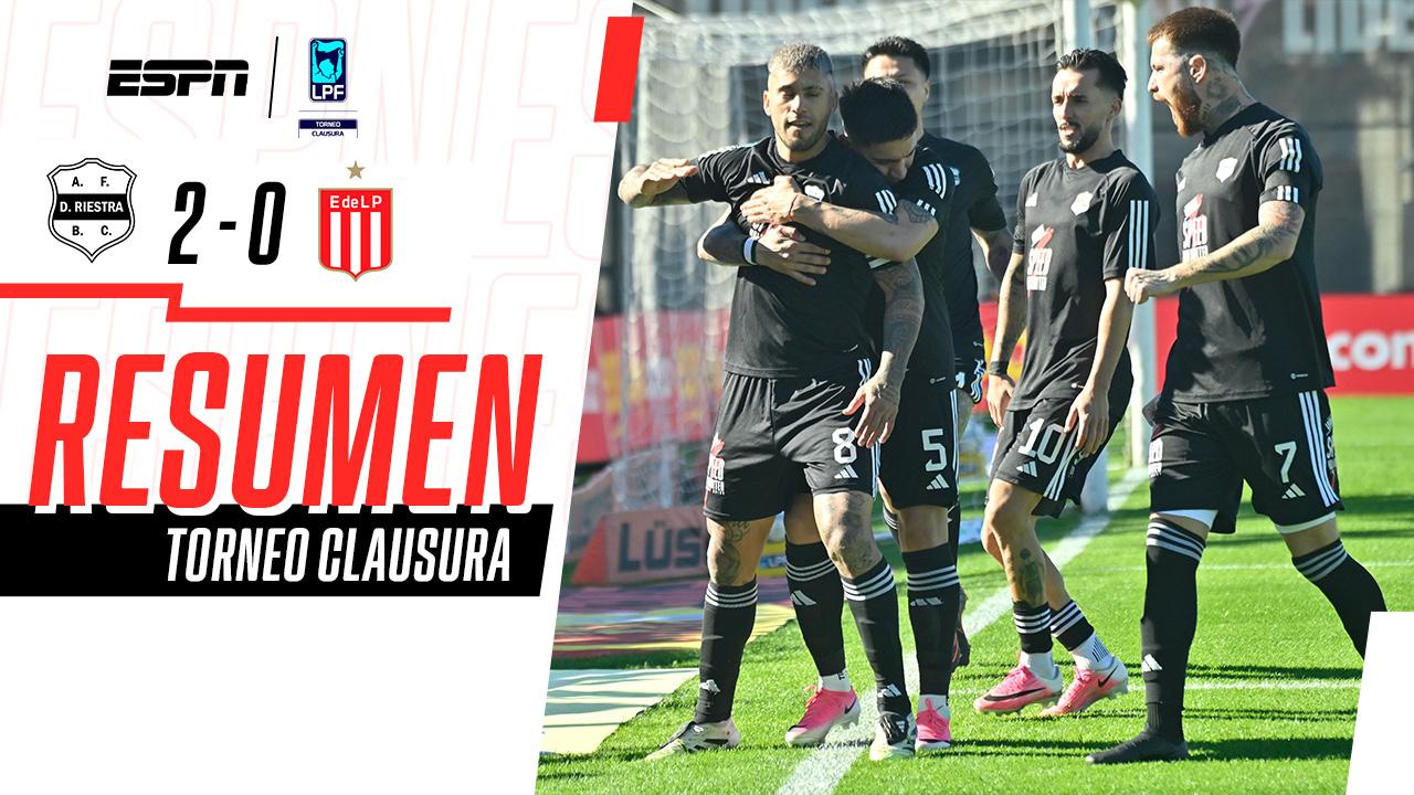 Riestra se hizo fuerte como local y se quedó con un gran triunfo ante Estudiantes
