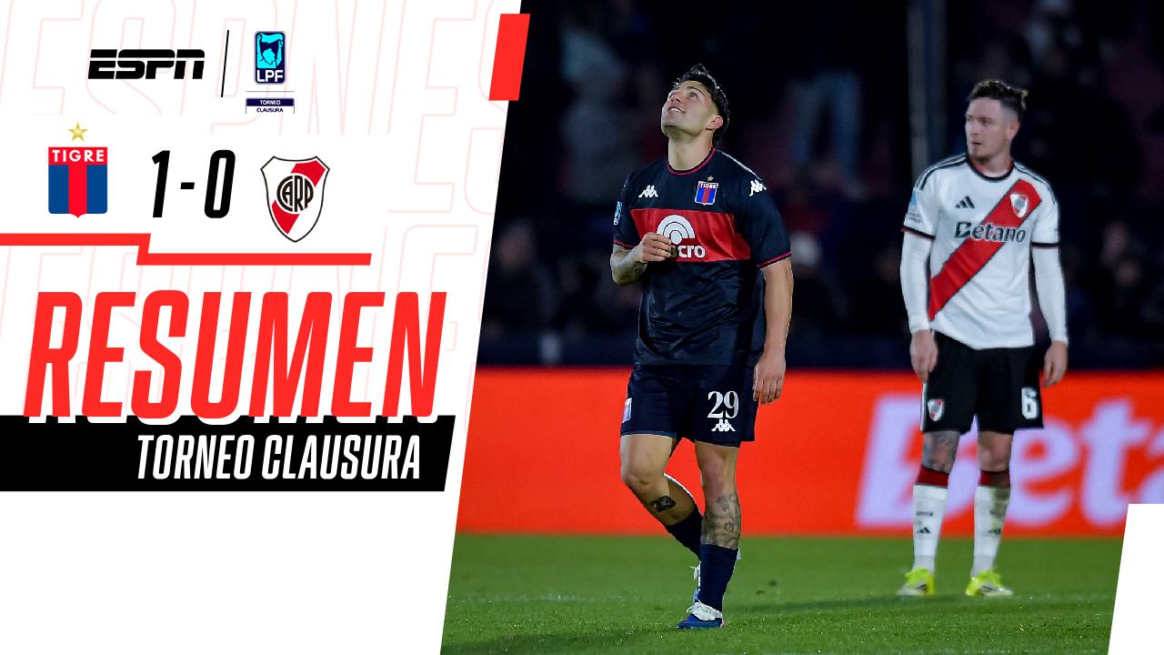 Tigre venció a River y profundizó la crisis del Millonario