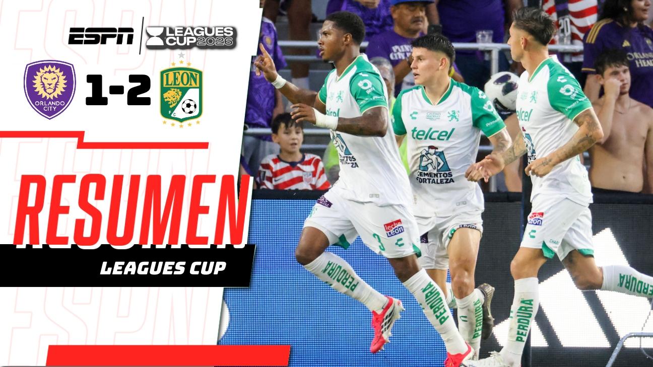 León ruge con una remontada 2-1 sobre Orlando City