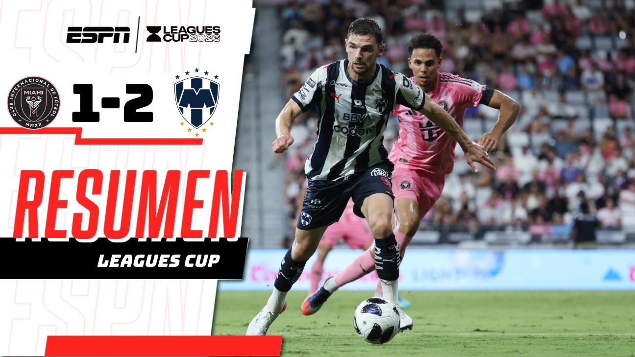 Monterrey firma una remontada agónica ante Inter Miami