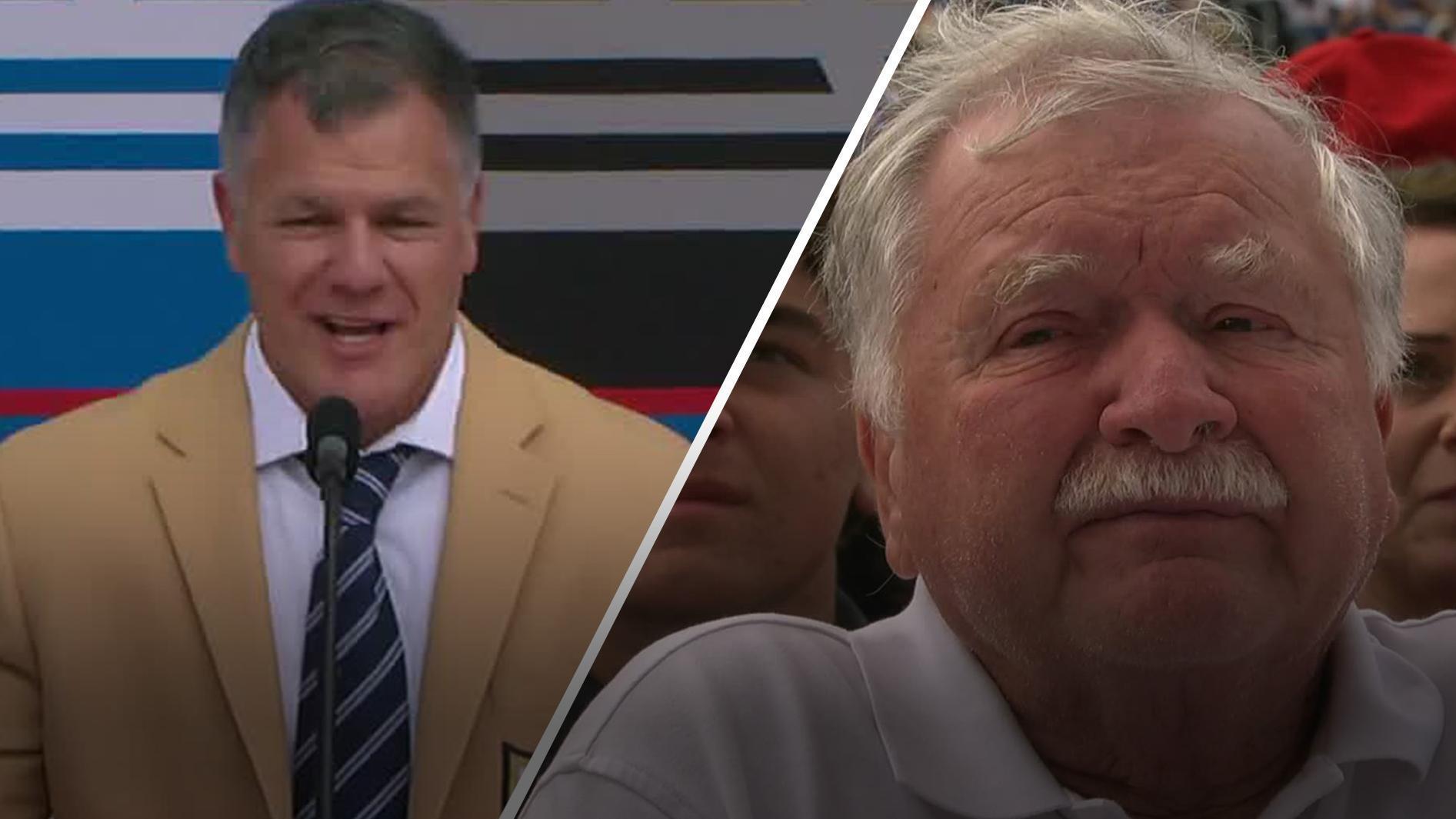 Adam Vinatieri casi provoca las lágrimas de sus padres