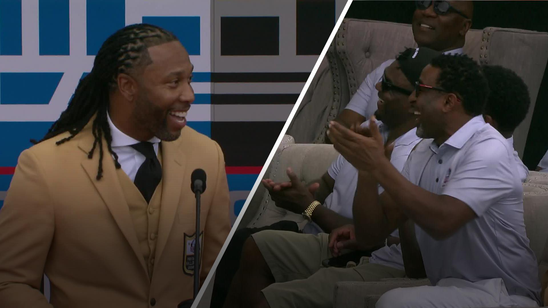 Agradecimientos especiales de Larry Fitzgerald