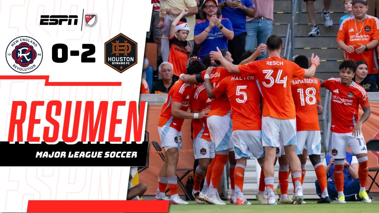 Dynamo FC supera a Revolution y extiende su racha a seis victorias consecutivas