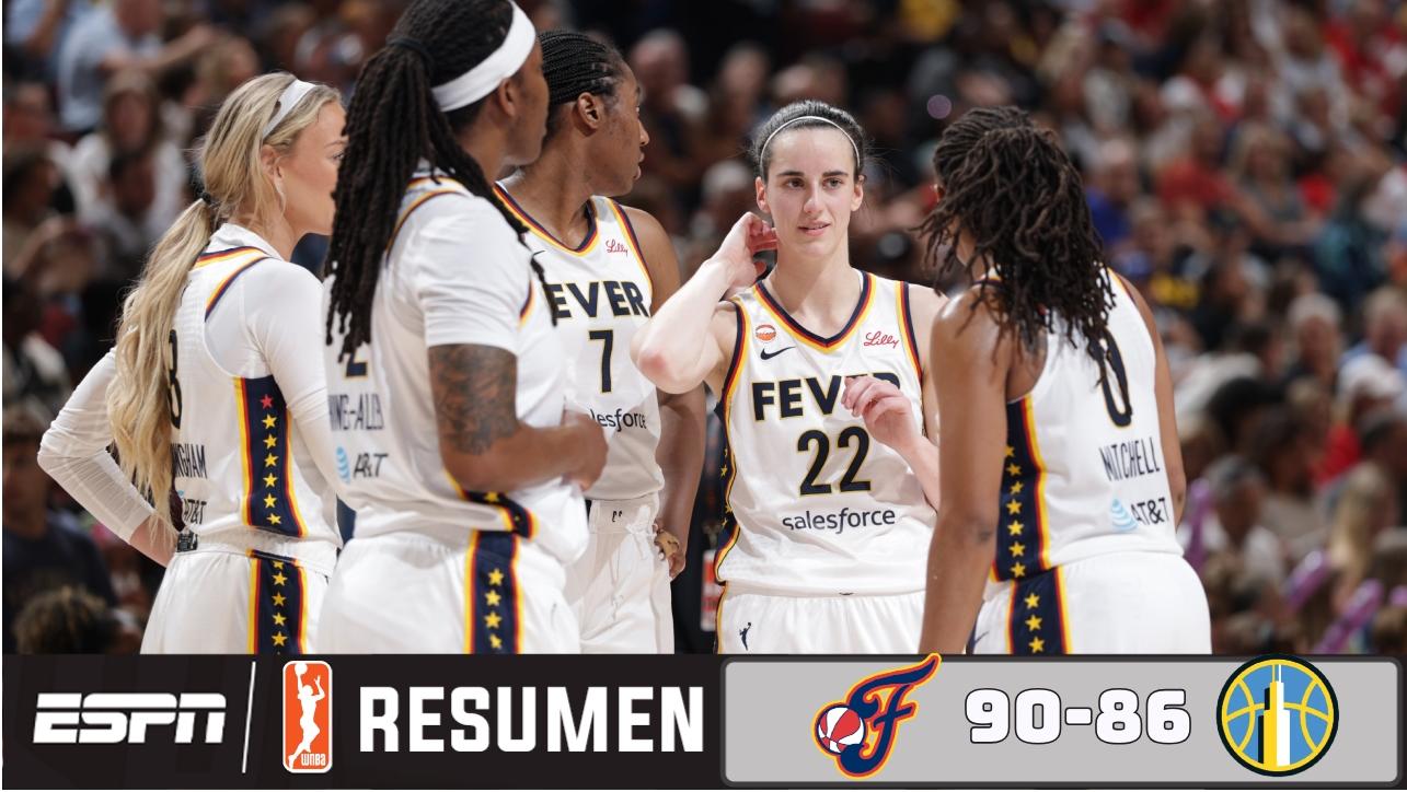 Fever vencen a Sky con récord histórico de Kelsey Mitchell