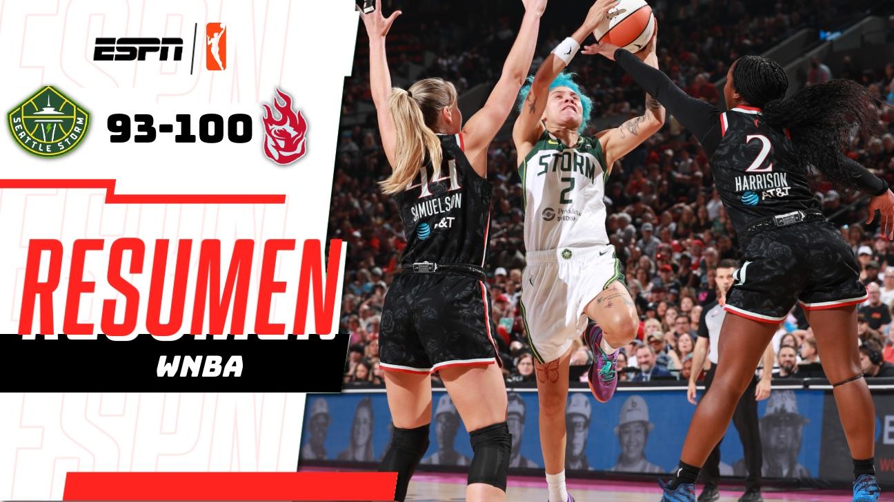 Portland Fire se impone 100-93 a Seattle Storm