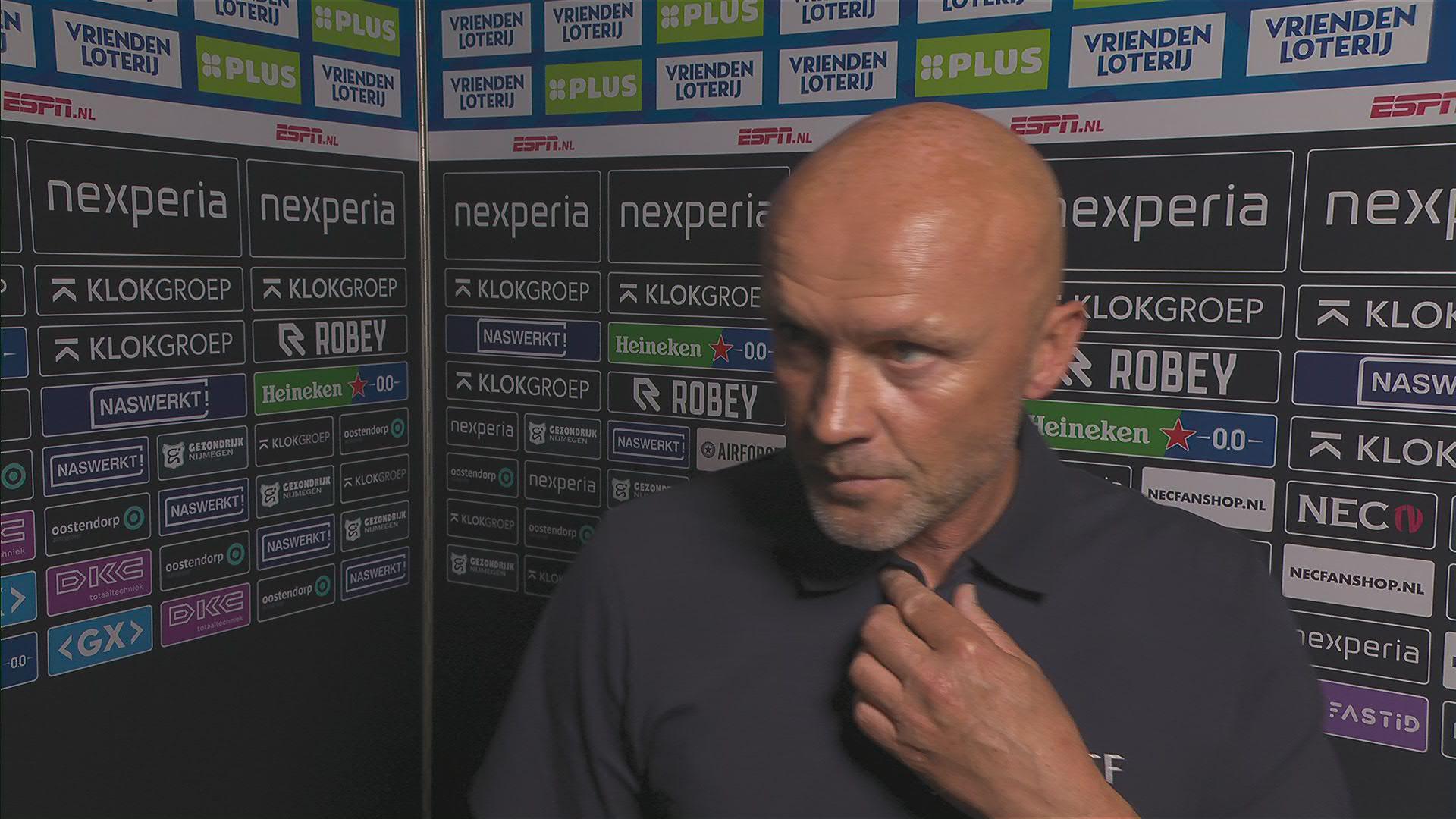 Schreuder wacht op versterkingen: "Onze selectie is gewoon nog niet compleet"