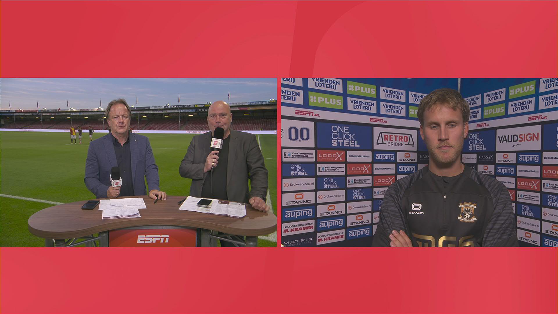 Meulensteen over doelpunt: "Ik schiet hem wel echt lekker binnen"