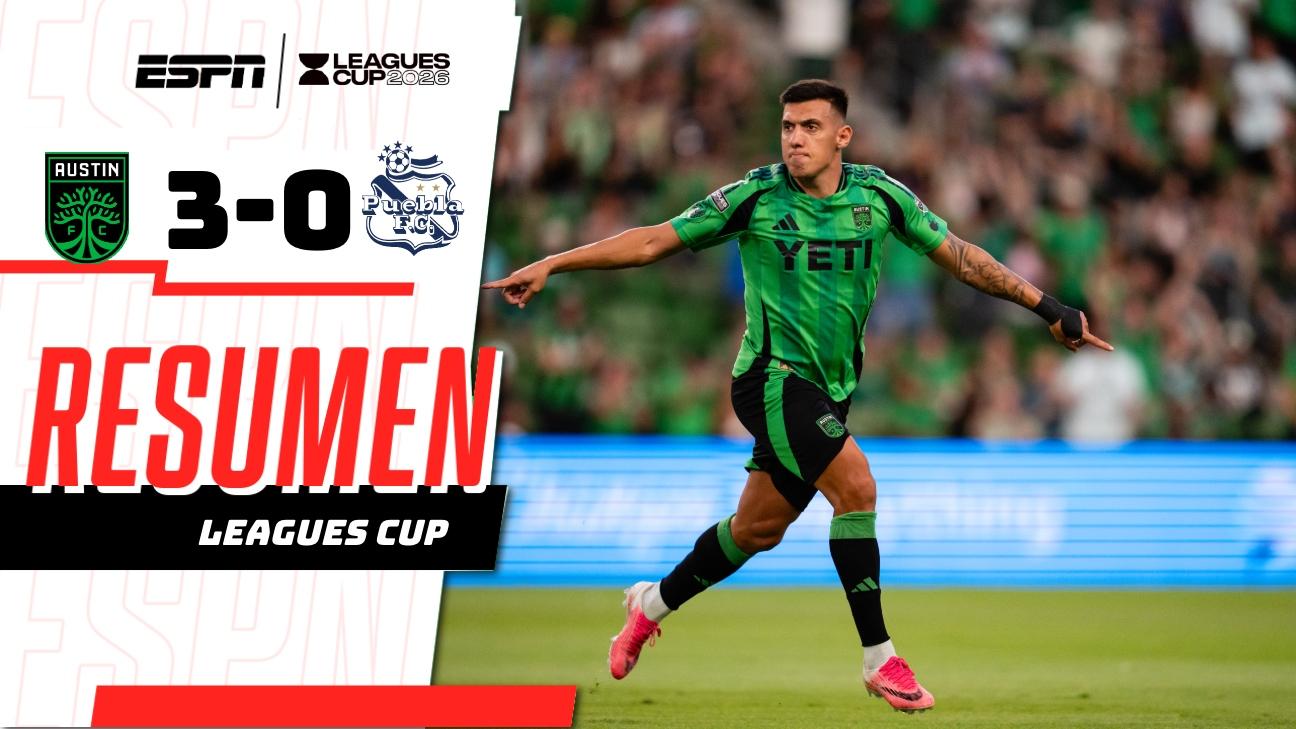 Uzuni firma un hat-trick y Austin aplasta a Puebla