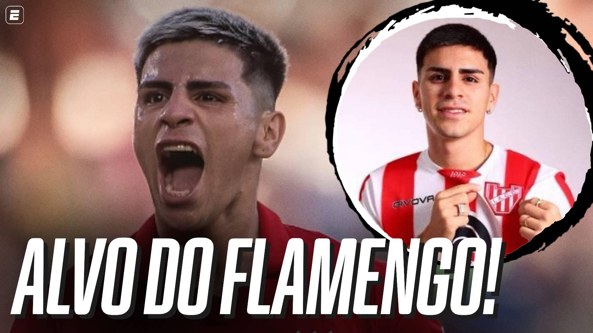 Alvo do Flamengo tira onda e esbanja categoria com golaço na Argentina; VEJA