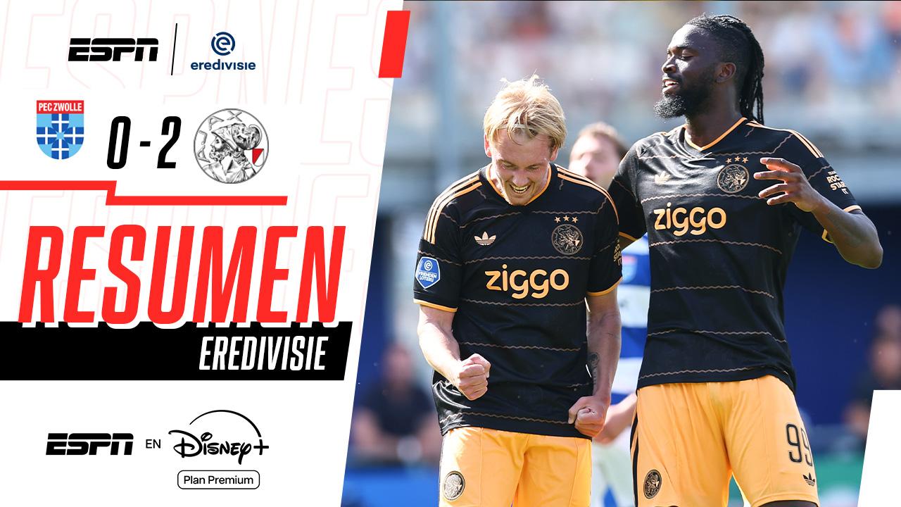 Debut con triunfo para Ajax ante Zwolle