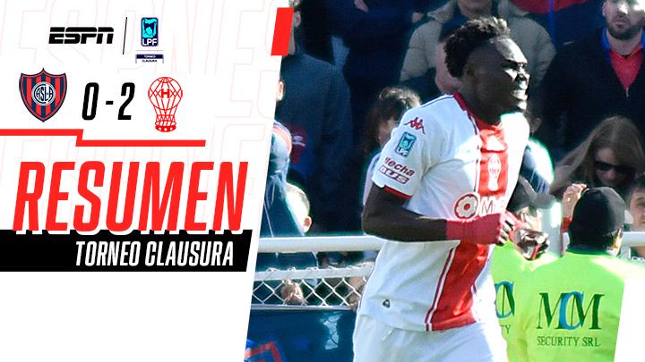 ¡Triunfo histórico! Con doblete de Caicedo, Huracán venció a San Lorenzo a domicilio
