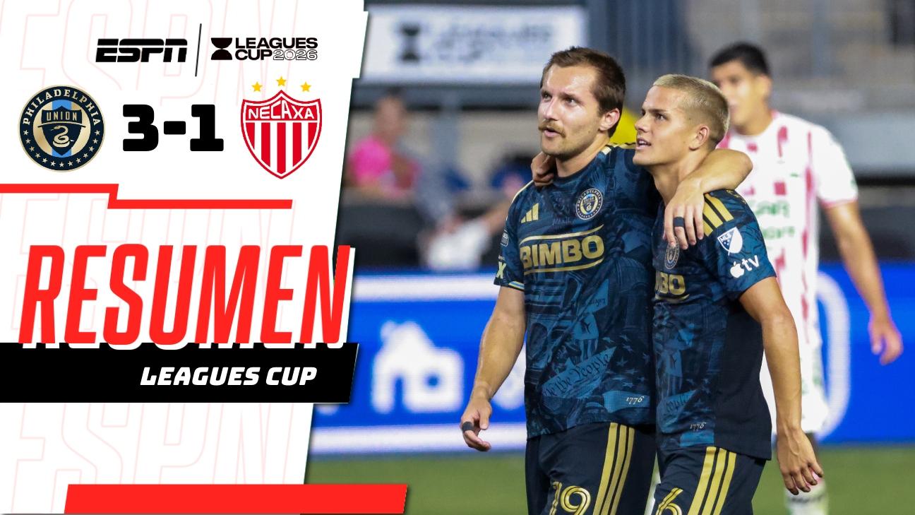 Philadelphia Union toma aire en Leagues Cup con triunfo 3-1 sobre Necaxa