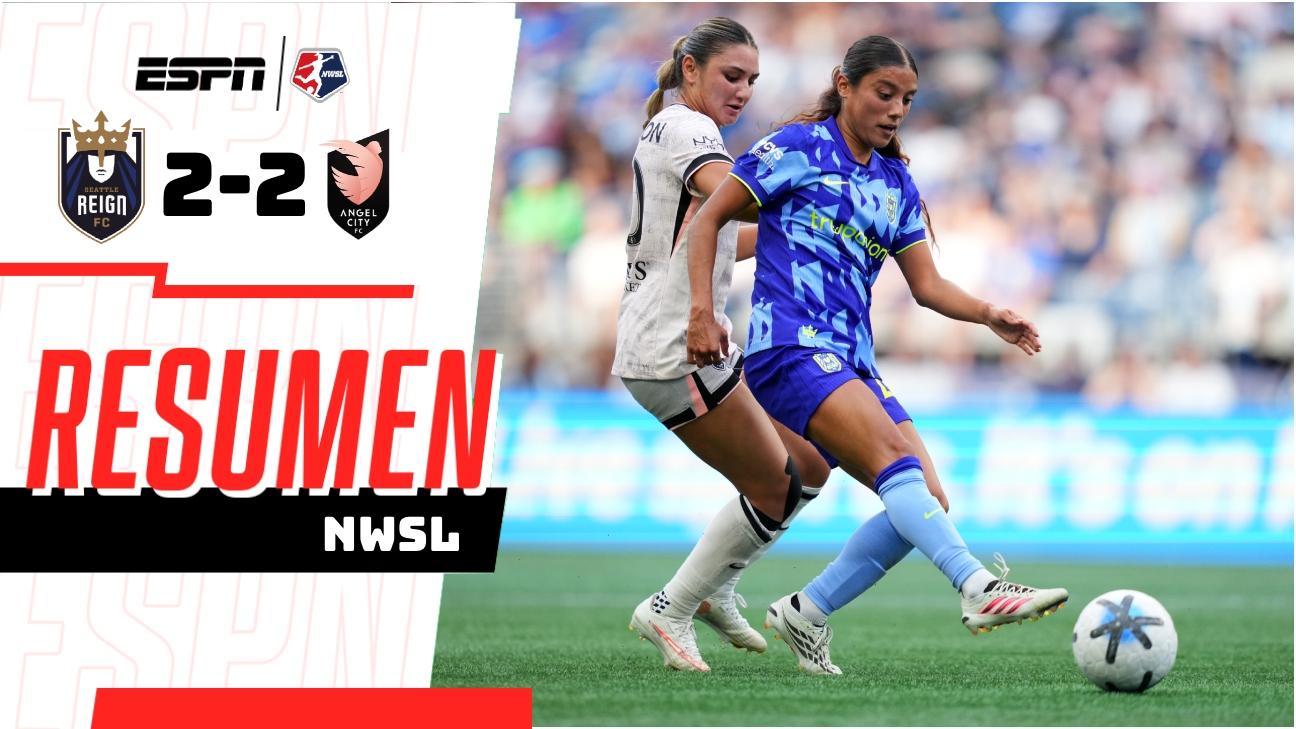 Angel City FC reacciona y rescata un empate 2-2 ante Seattle Reign FC