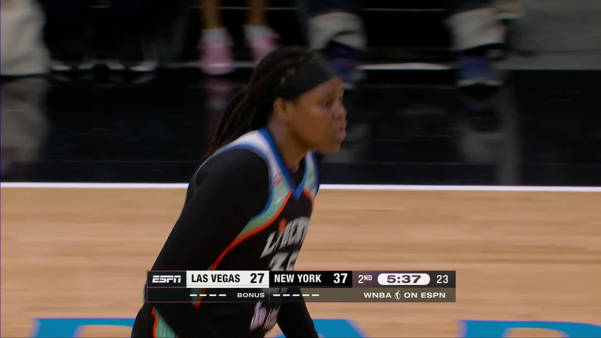 ¡Asistencia fenomenal de Jonquel Jones!