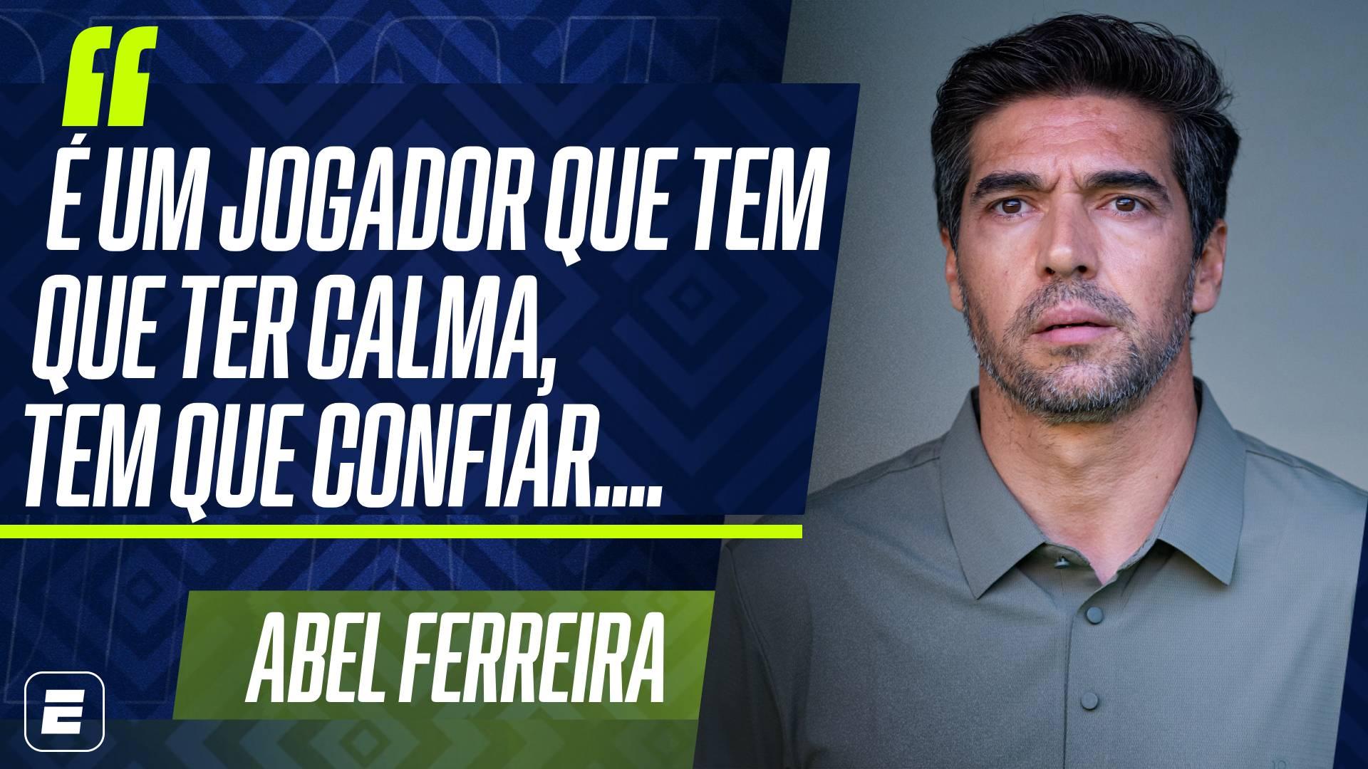 Abel Ferreira atualiza situação de Paulinho e pede calma: 'Quer tanto mostrar e justificar o investimento'