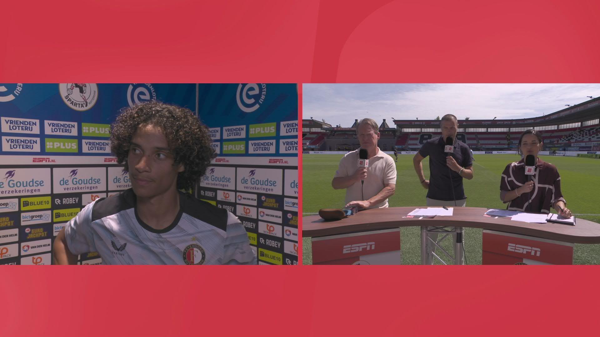 Uitblinker Zechiël over klik met Valente: "Kan het goed met hem vinden"