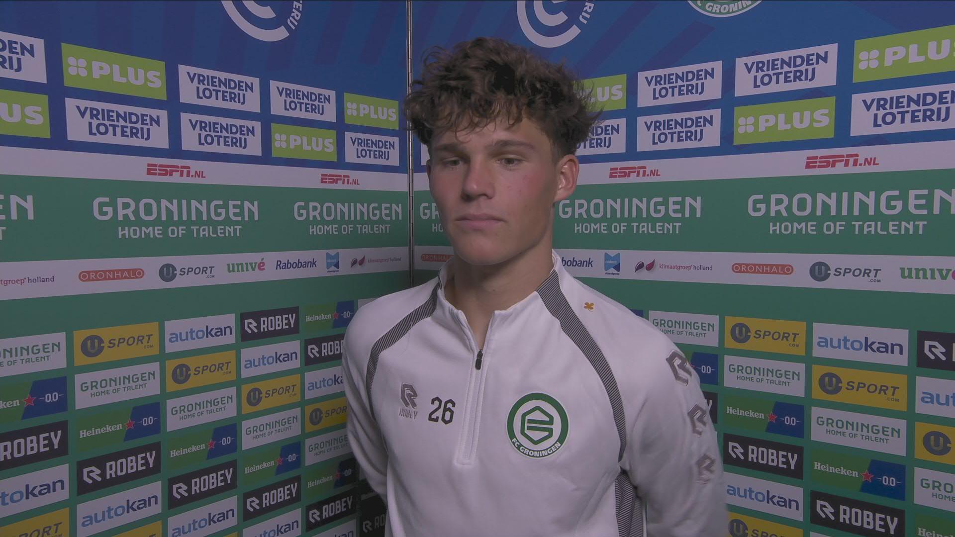 Van Bergen blijft bij Groningen: "De club heeft aangegeven dat de deur dicht is op dit moment"