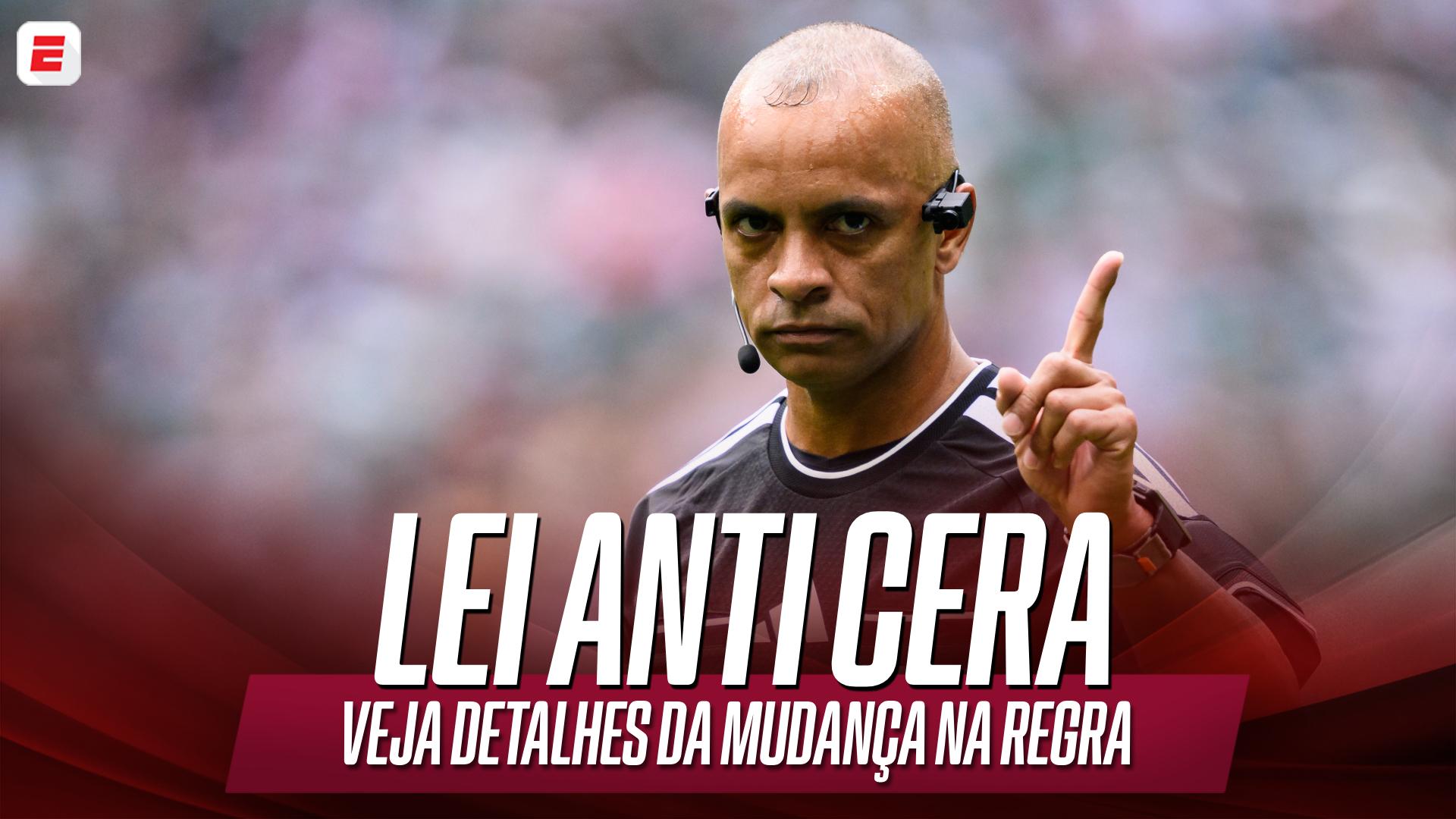 Como vai funcionar a 'lei anticera' que a CBF vai implementar já na próxima rodada do Brasileirão