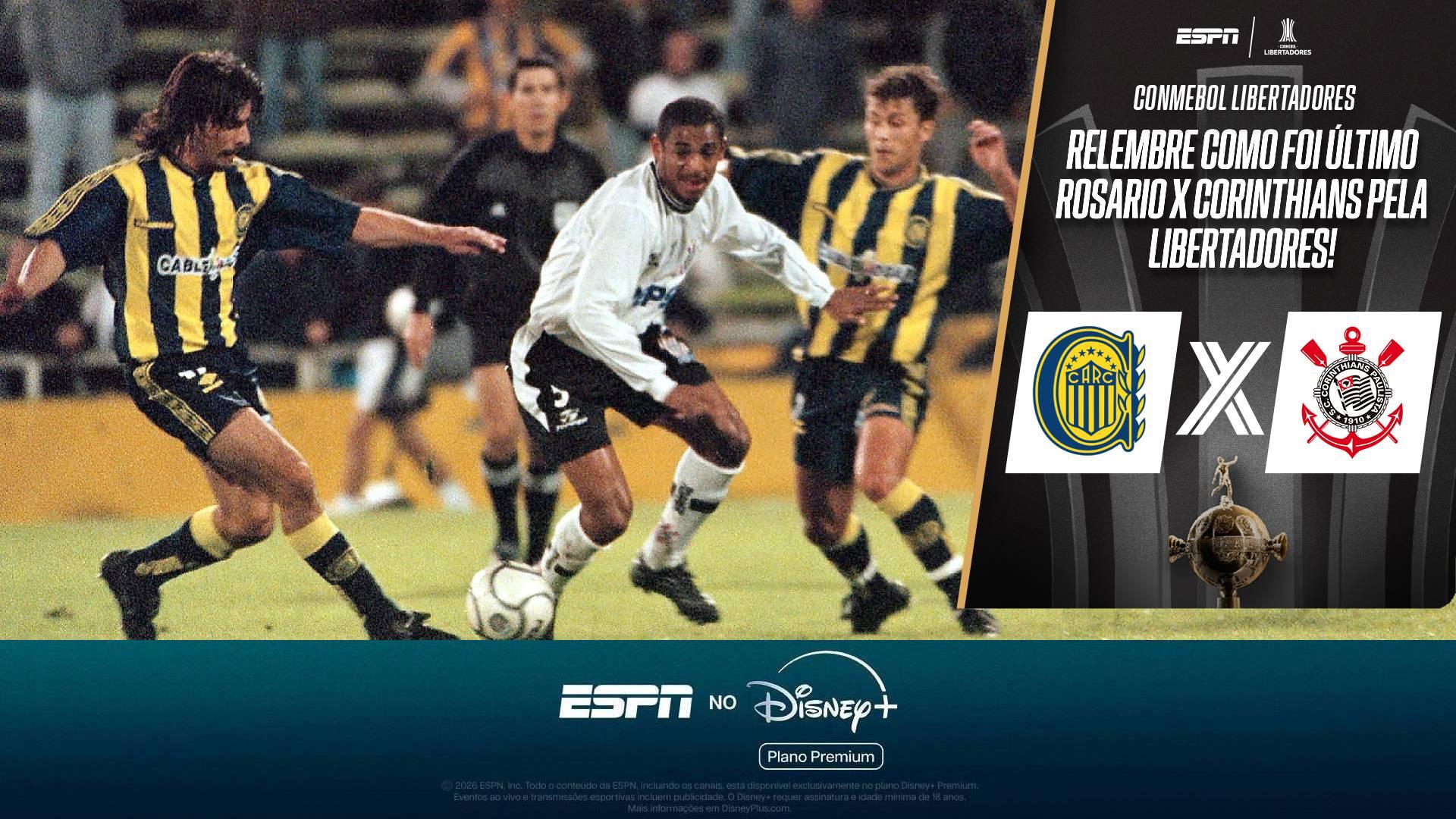 Relembre como foi último Rosario Central x Corinthians na Libertadores